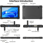 HIGOLEPC F7G 10.1" Rugged Tablet