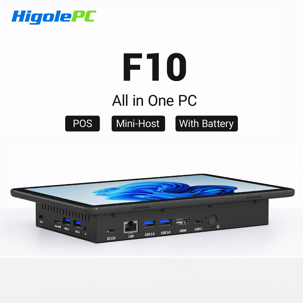 HIGOLEPC F10 Flat All-in-one Touch PC